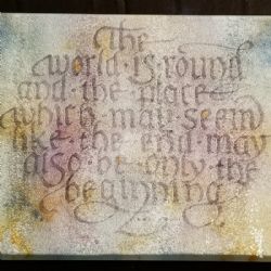 World Is Round (shipping included)